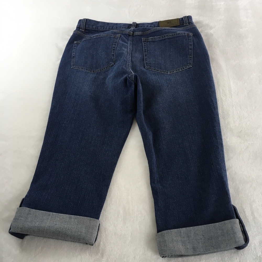 Lauren Jeans Ralph Lauren Capri Cuffed Size 8 - Picture 7 of 8